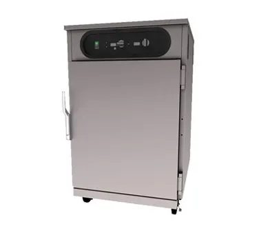 Carter-Hoffmann HL10-8 1/2 Height 1-Door Heated Holding Cabinet, 16-12"x20" or 8-18"x26" Pan Capacity, Stainless Steel