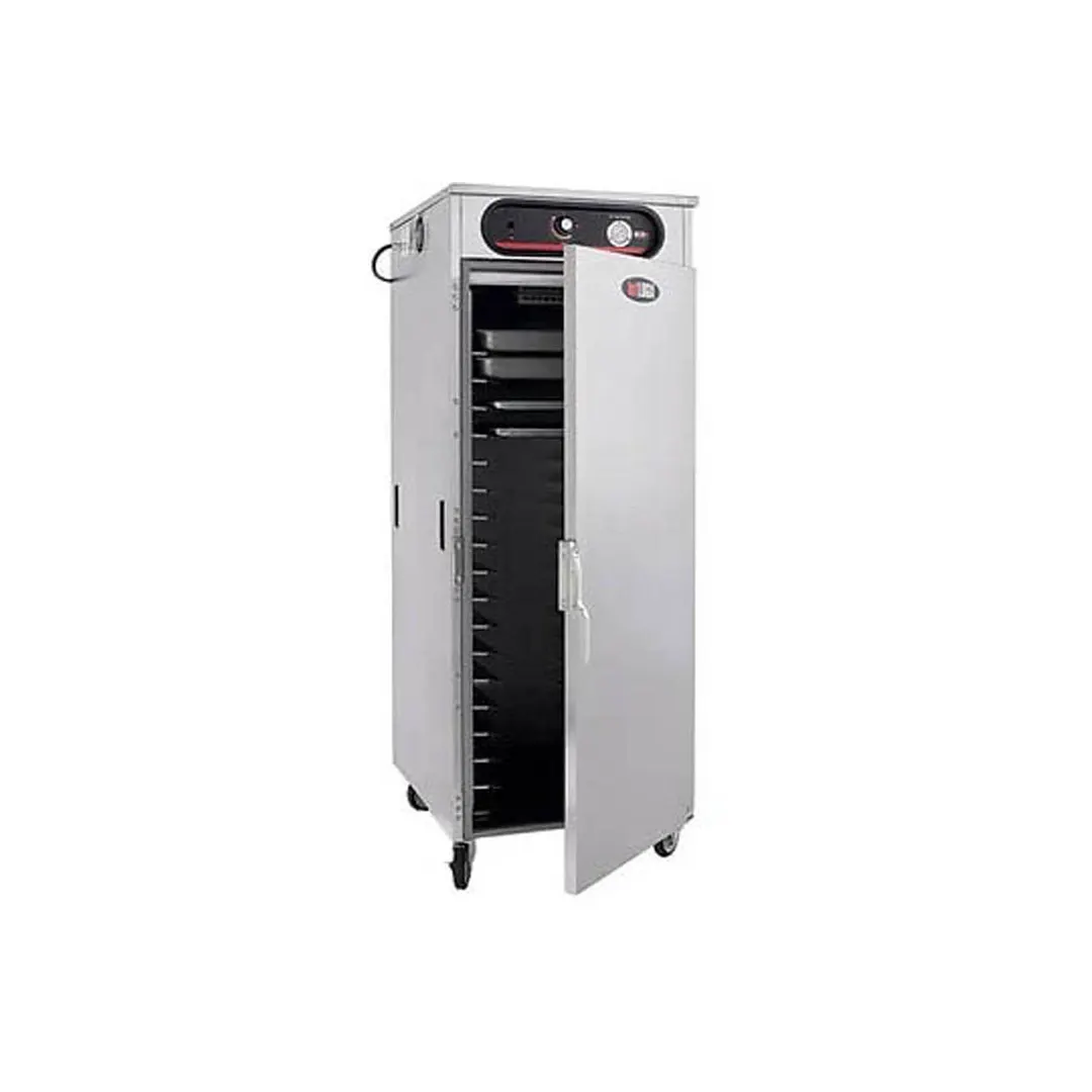 Carter-Hoffmann HL5-18 "Full Height" 1-Door Solid Heated Holding Cabinet, 73"-78" Height, Aluminum, 36 or 18 Pan Capacity