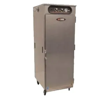 Carter-Hoffmann HL5-5 "1-Compartment" Heated Holding Cabinet, 1-Solid Door, 10-Pan 12"x20" or 5-Pan 18"x26", Aluminum, Top-Mount Heater