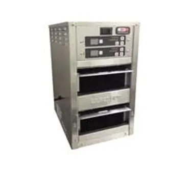 Carter-Hoffmann MC213GS-2T Countertop Heated Holding Cabinet, Single-Sided, Stainless Steel, 2-1/2" Pan Depth