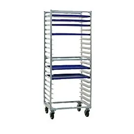 Carter-Hoffmann O8620D 20 Pan End Load Bun / Sheet Pan Rack w/ 3" Bottom Load Slides