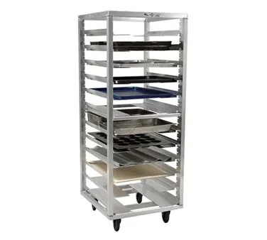 Carter-Hoffmann O8631V 12 Pan End Load Bun / Sheet Pan Rack w/ 4 1/2" Bottom Load Slides