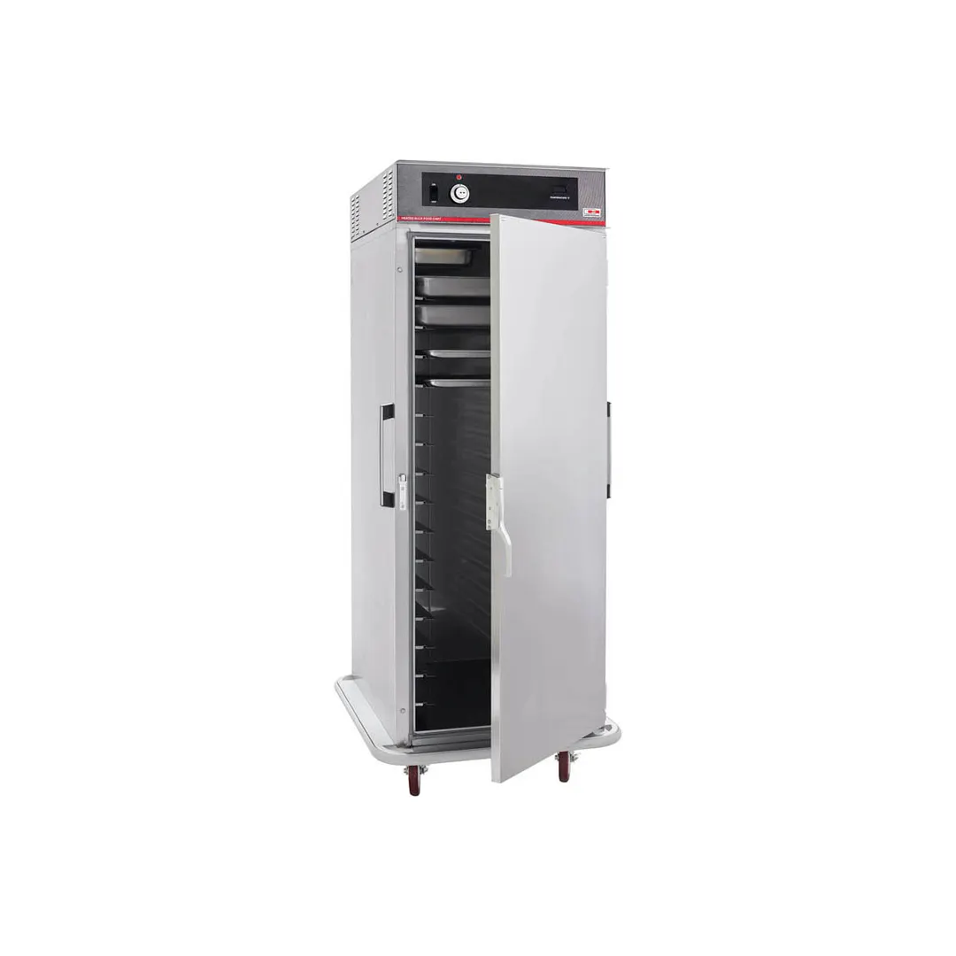 Carter-Hoffmann PH1815 1-Section Heated Holding Cabinet, Solid Door, Insulated, Adjustable Slides for 12"x20" or 18"x26" Pans