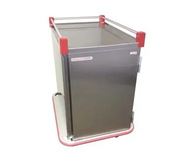 Carter-Hoffmann PSDTT12 Stainless Steel Single Door Performance Patient Tray Cart, (12) Tray