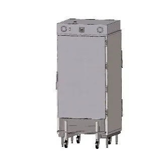Carter-Hoffmann RTB202M 1-Section Roll-In Heated Holding Cabinet, Stainless Steel, Solid Door, 2" Insulation