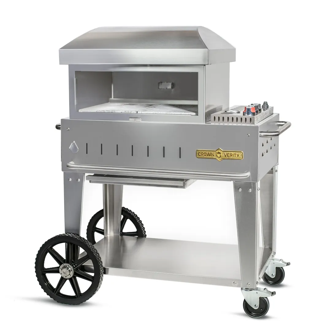 Crown Verity CV-PZ24-MB 46" Gas Deck-Type Pizza Bake Oven