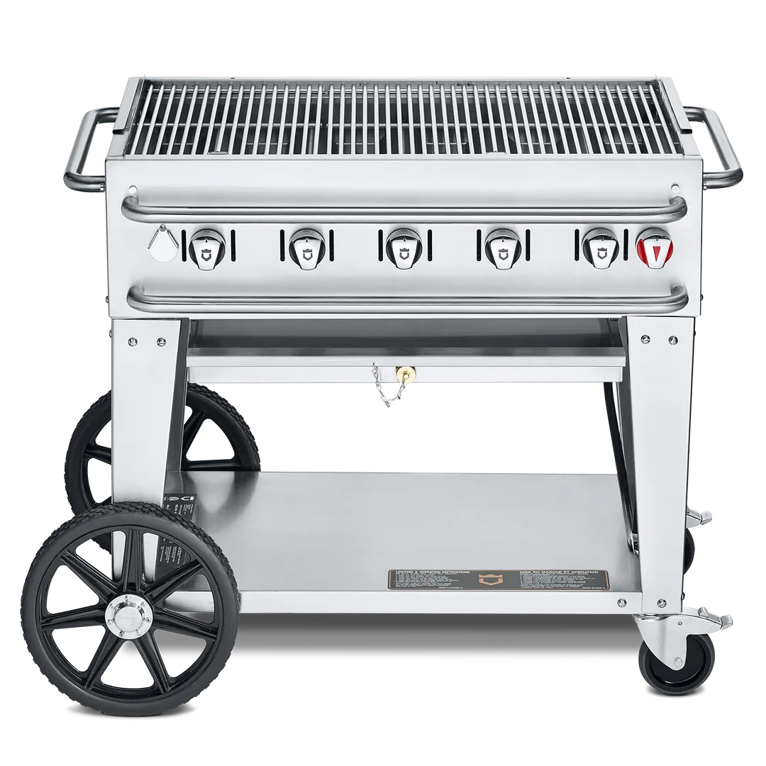 Crown Verity CV-RCB-36 36" Pro Series LP Gas lOutdoor Rental Grill, 79.500 BTU