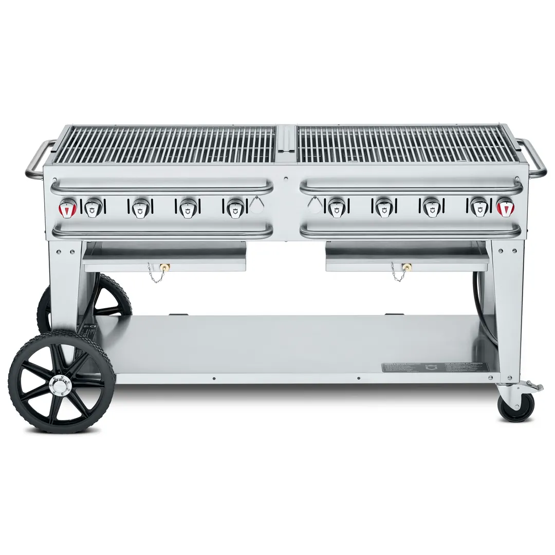 Crown Verity CV-RCB-60-SI 50/100 60" Pro Series Outdoor Rentall Grill, 50-100 lb. LP Tank