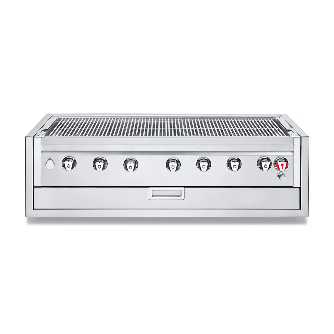 Crown Verity IBI48-GO 42" Built-In Outdoor Charbroiler/Grill Only, 7 Burners, 108.750 BTU