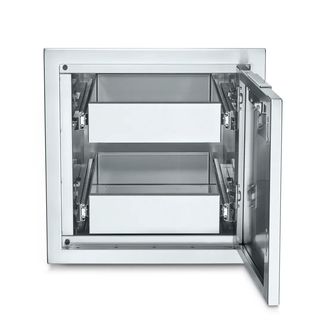 Crown Verity IBISC-2D Infinite Series Small Built-In Cabinet with (2) Single Drawers