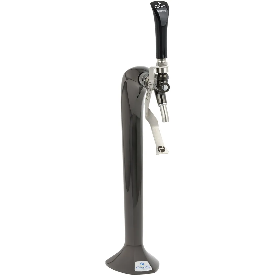 Crysalli CBR-V1BLC-SDLX Water Tower, Chrome Finish, 2‑Faucet Handle, 1‑½–2 oz