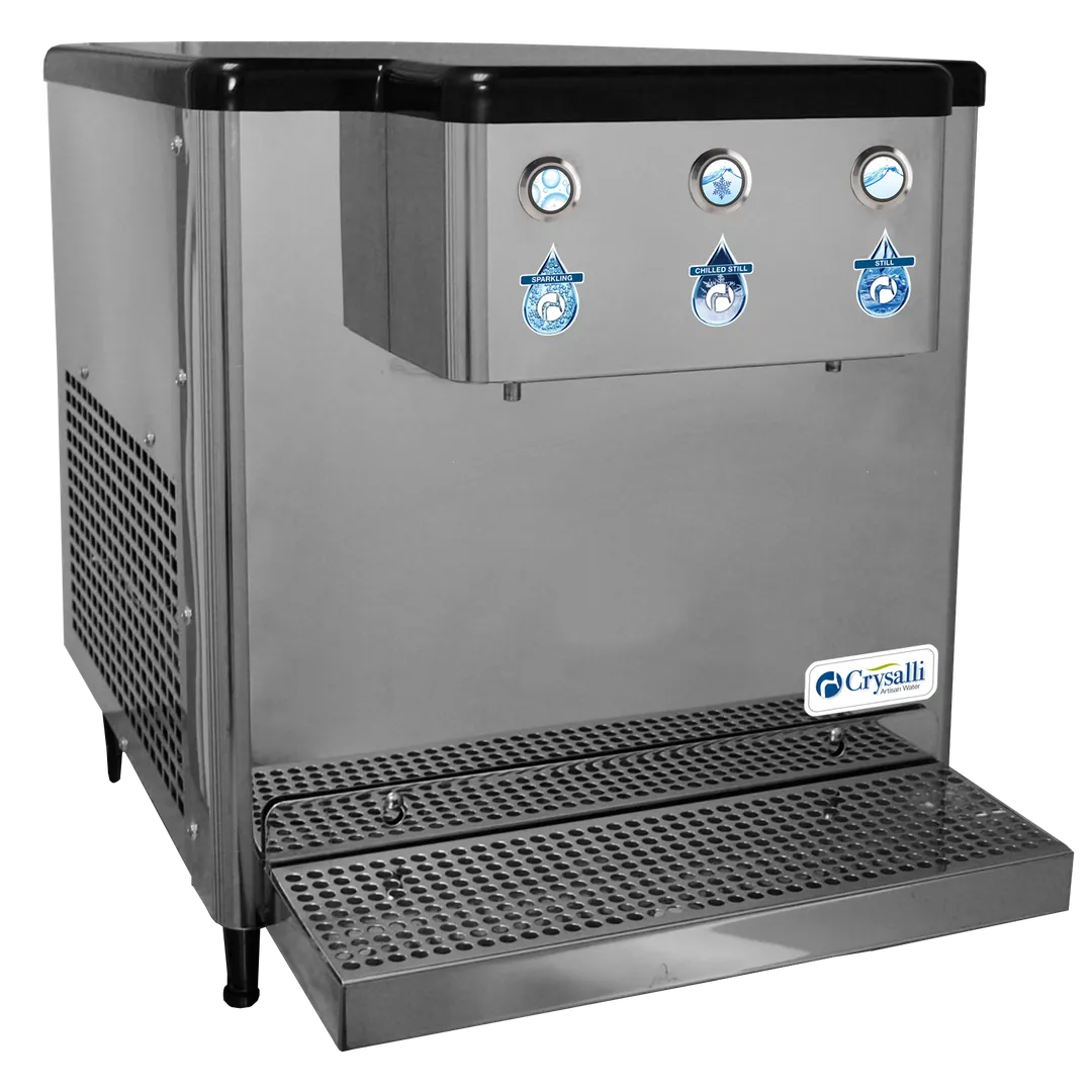 Crysalli CR-2PB-3V 20" Countertop 2 Series Chilled Water Dispenser