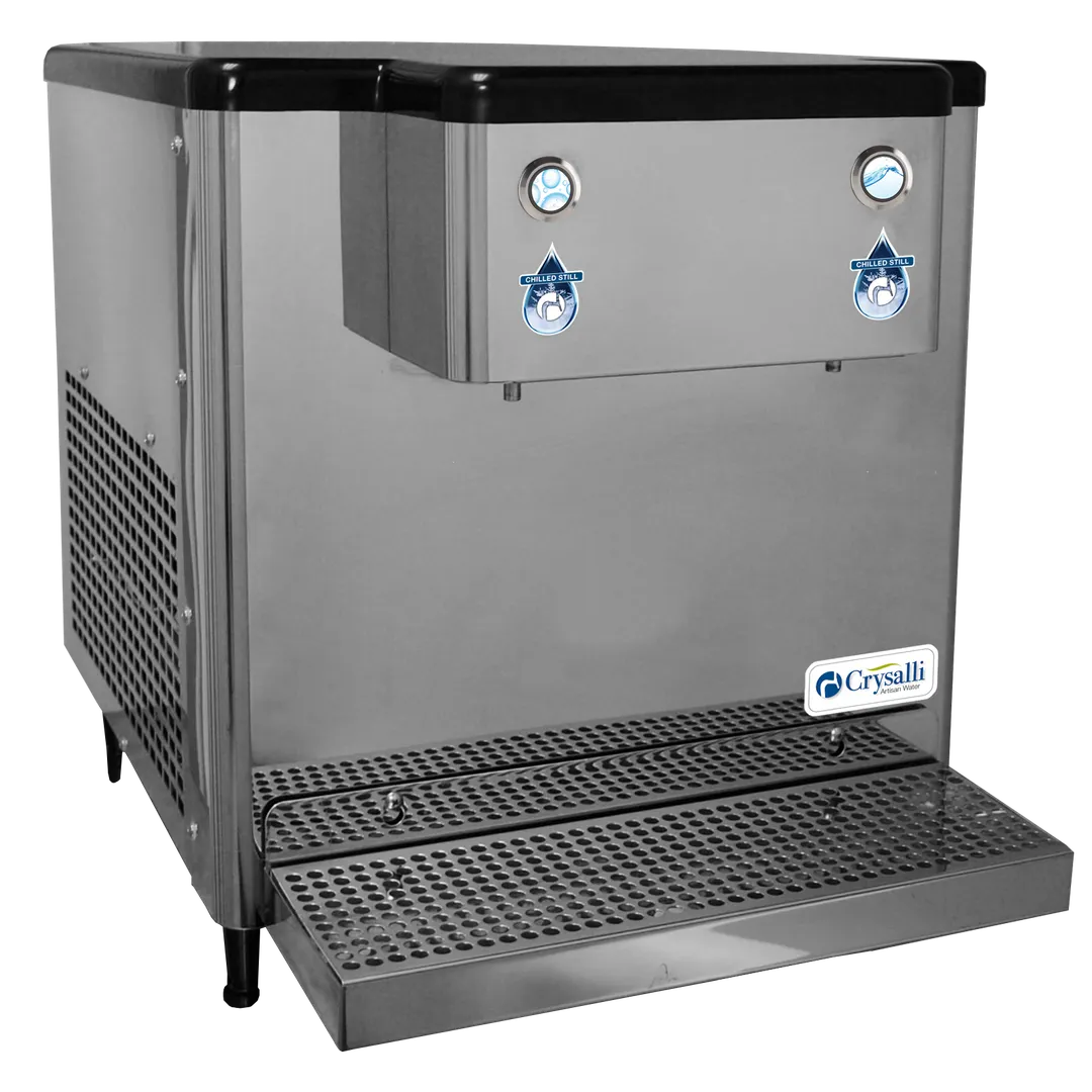 Crysalli CR-2SW-PB 20" Countertop 2 Series Chilled Water Dispenser