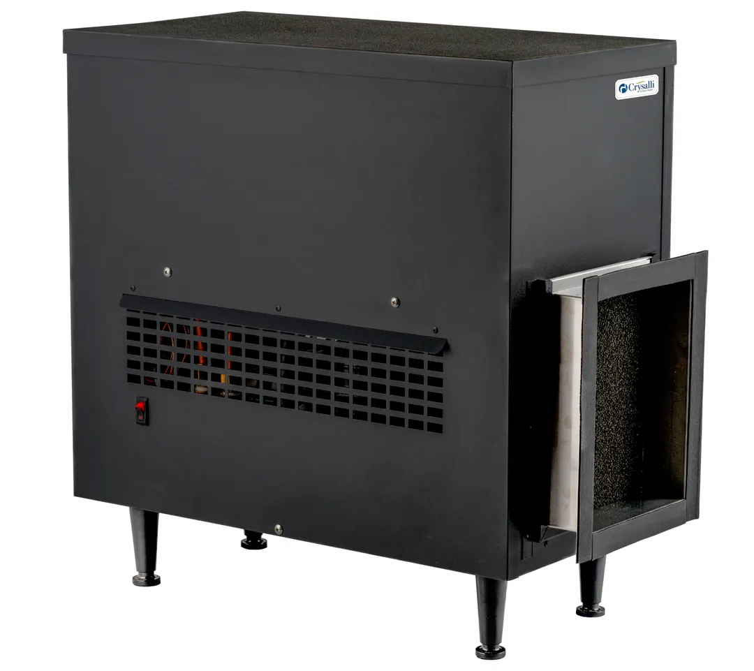 Crysalli CR-UCM1 Chiller, 50 L/13 gal/hr, 4 gal Bath, 9.5 lb Ice, 40°-100°F, 120 V 1/5 HP