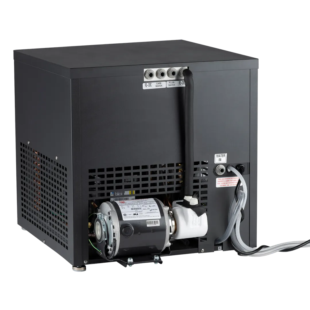 Crysalli CR-UCM2-2CL-S0096 Remote Chiller, External Pump, 80L / 21gph, 6g Bath, 25 lb Ice, 40-100F