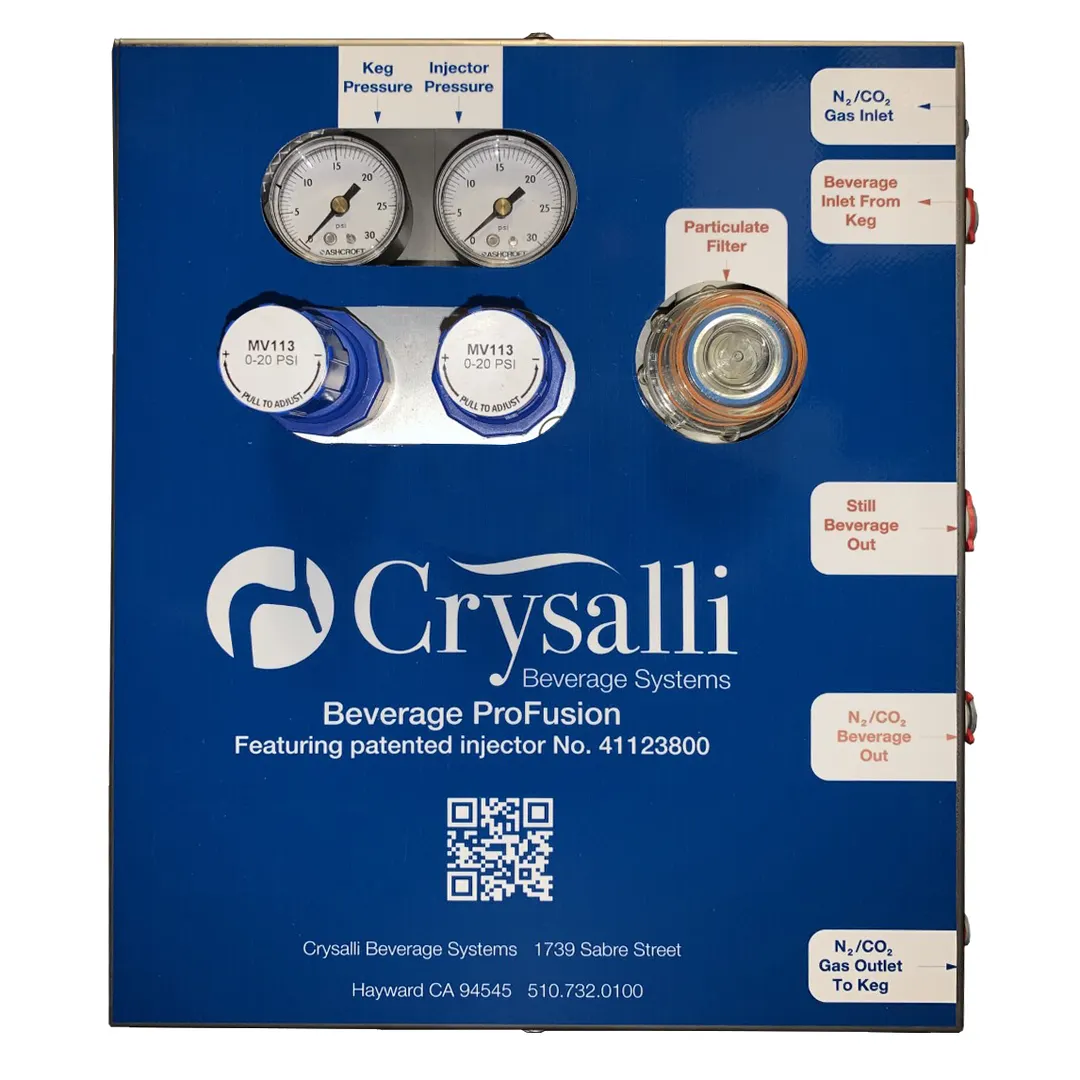 Crysalli IN2-2P ProFusion Injection Device for Nitrogenated or Lightly Carbonated & Still Beverages