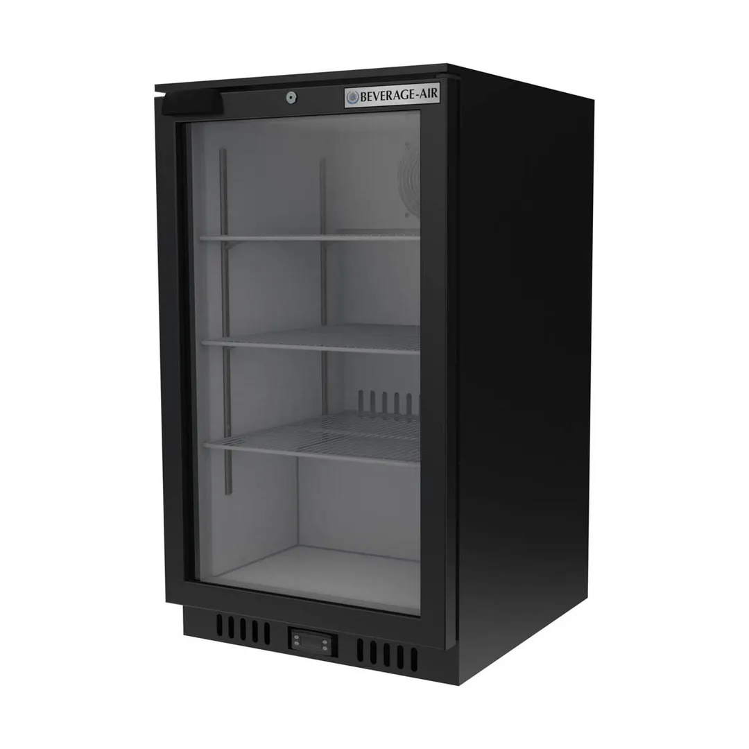 Beverage Air CT96HC-1-B 21" Countertop Merchandiser Refrigerator in Black, 5.9 cu. ft.