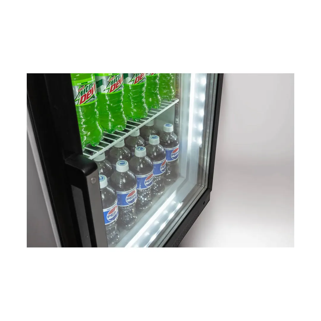 Beverage Air CT96HC-1-B 21" Countertop Merchandiser Refrigerator in Black, 5.9 cu. ft.