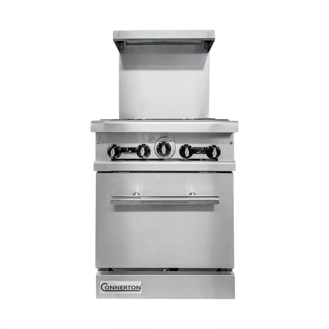 Connerton CN24-24G 24" Gas Restaurant Range, (1) Standard Oven, (1) Griddle