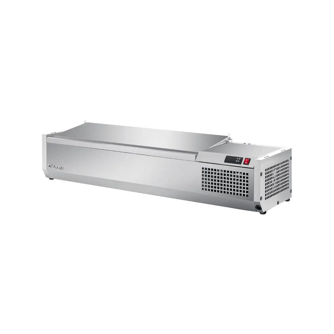 Turbo Air CTST-1500-N 59" E-Line Countertop Salad Table, 7 Pan Capacity
