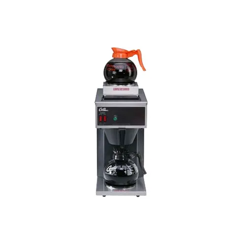 Curtis CAFE2DB10A000 Manual Water Fill Coffee Brewer for Decanters / Single - 120V