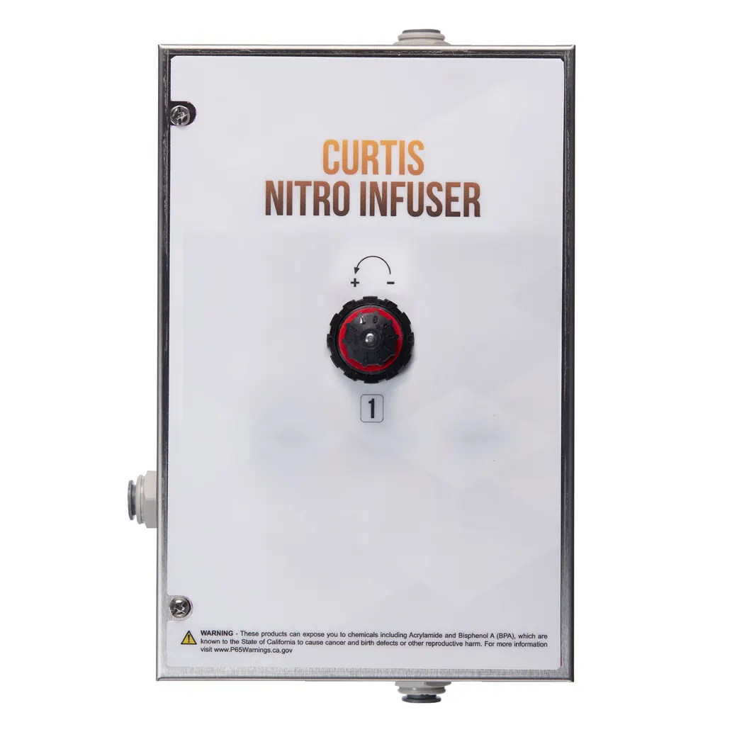 Curtis NIB1 Nitro Infuser Box, 1 Head, Needle Valves, Speedfit Connection, Stainless Steel