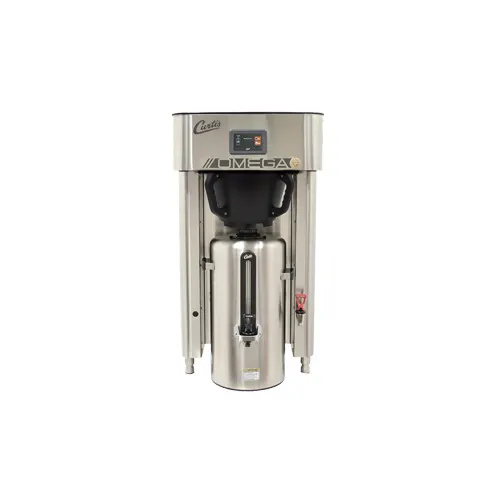 Curtis OMGS Omega™ G4 Single Coffee Urn Brewer, Electric / 3 Gallon Capacity - 7600W - 23.3 Gal/Hr