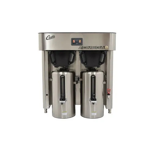Curtis OMGT Omega™ G4 Coffee Urn Brewer, Electric - Twin / (2) 3 Gal - 12.2kW / 208V