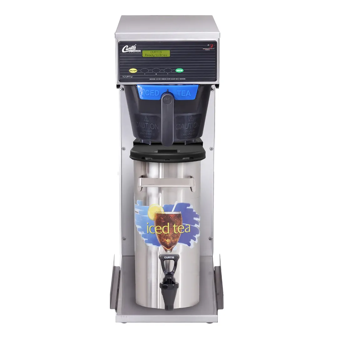 Curtis TBS G3 Tea Brewer, Low-Profile, 1-1/2 To 3-1/2 Gallon Capacity