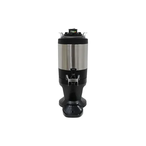 Curtis TFT15G 9" Thermal FreshTrac® Single Coffee Dispenser, 1.5 Gal = 192 Oz / Stainless Steel