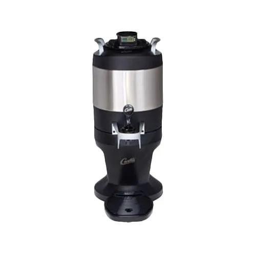 Curtis TFT1G 9" Thermal FreshTrac® Single Coffee Dispenser, 1.0 Gal = 128 Oz / Stainless Steel