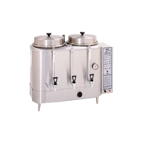 Curtis URN-600-12 Coffee Urn Brewer, Electric - Twin Station / 6 Gal - 30 Gal/Hr - 10kW - 220V
