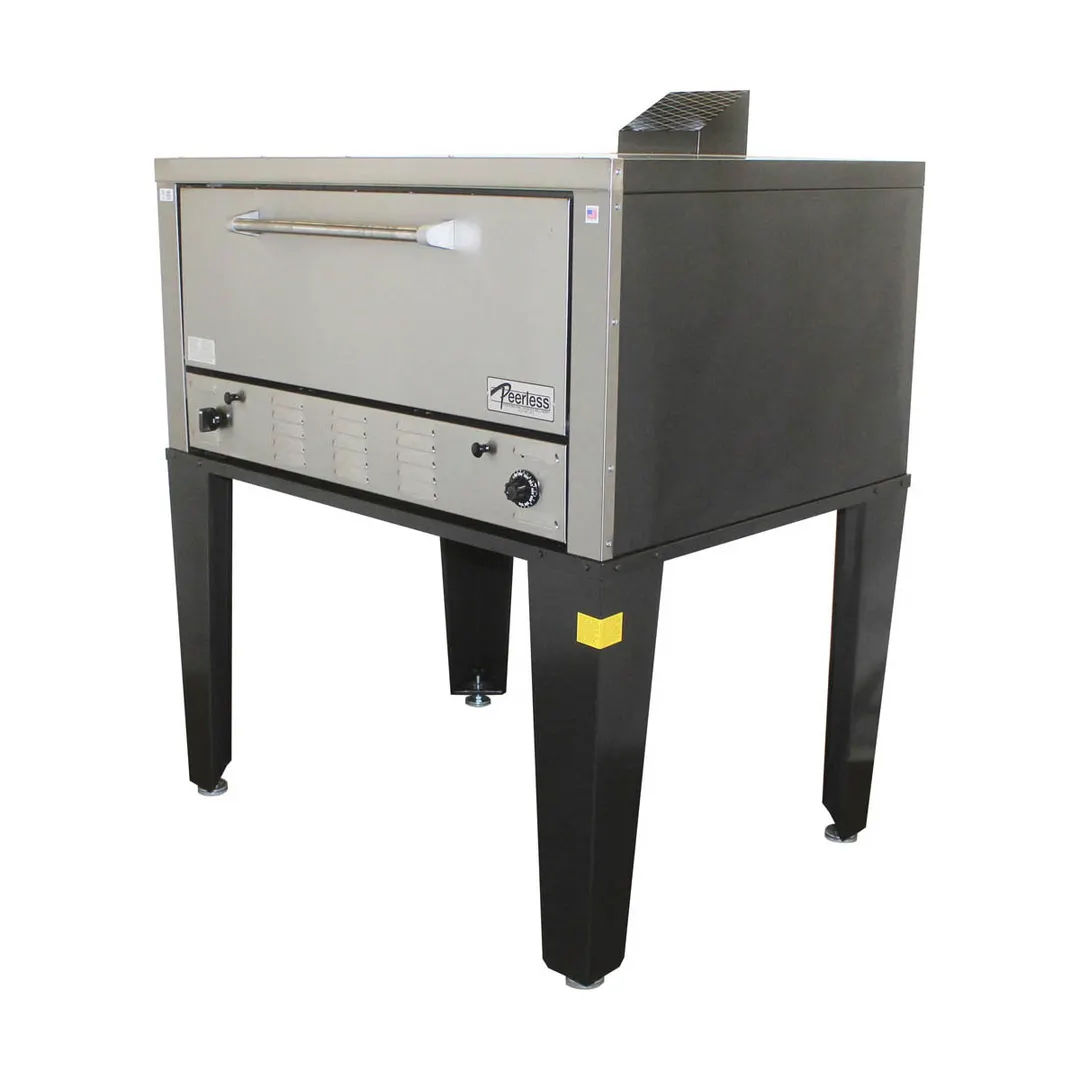 Peerless CW51B 50" Gas Bake Oven, Single Deck, 12" High Section