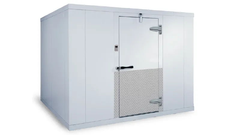 Dade FI-8147.7-R Quick Ship 8 X 14 Indoor Walk-In Freezer w/ Floor, Remote