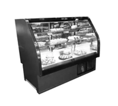 MarcRefrig DBDCR-59 59" Curved Refrigerated Deli Display Case
