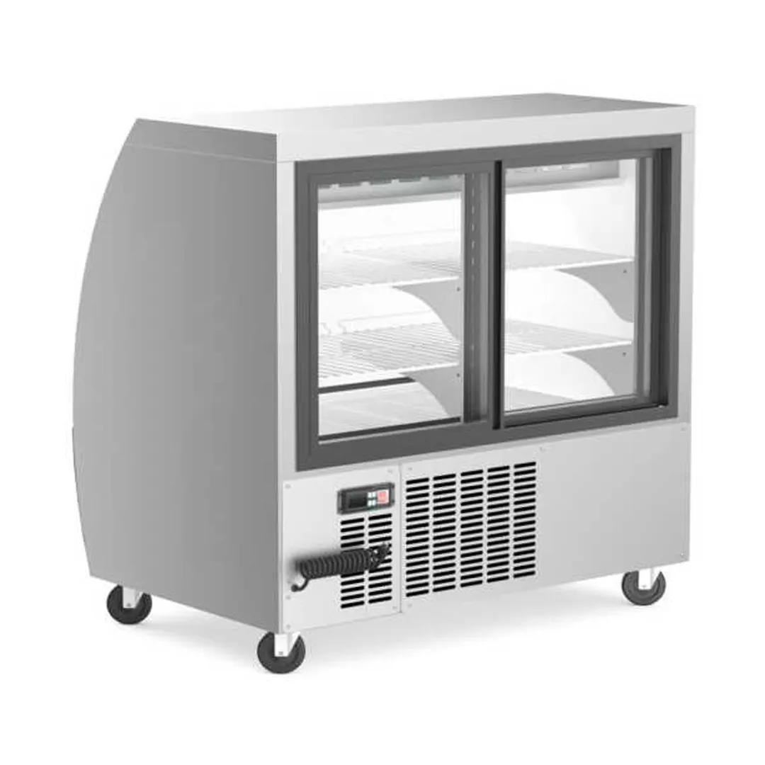 Coldline DC48-SS 47" Curved Refrigerated Deli Display Case