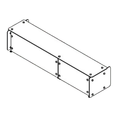 Delfield DCFSG Flexishield™ Food Shield, Single Tier with Glass Shelf
