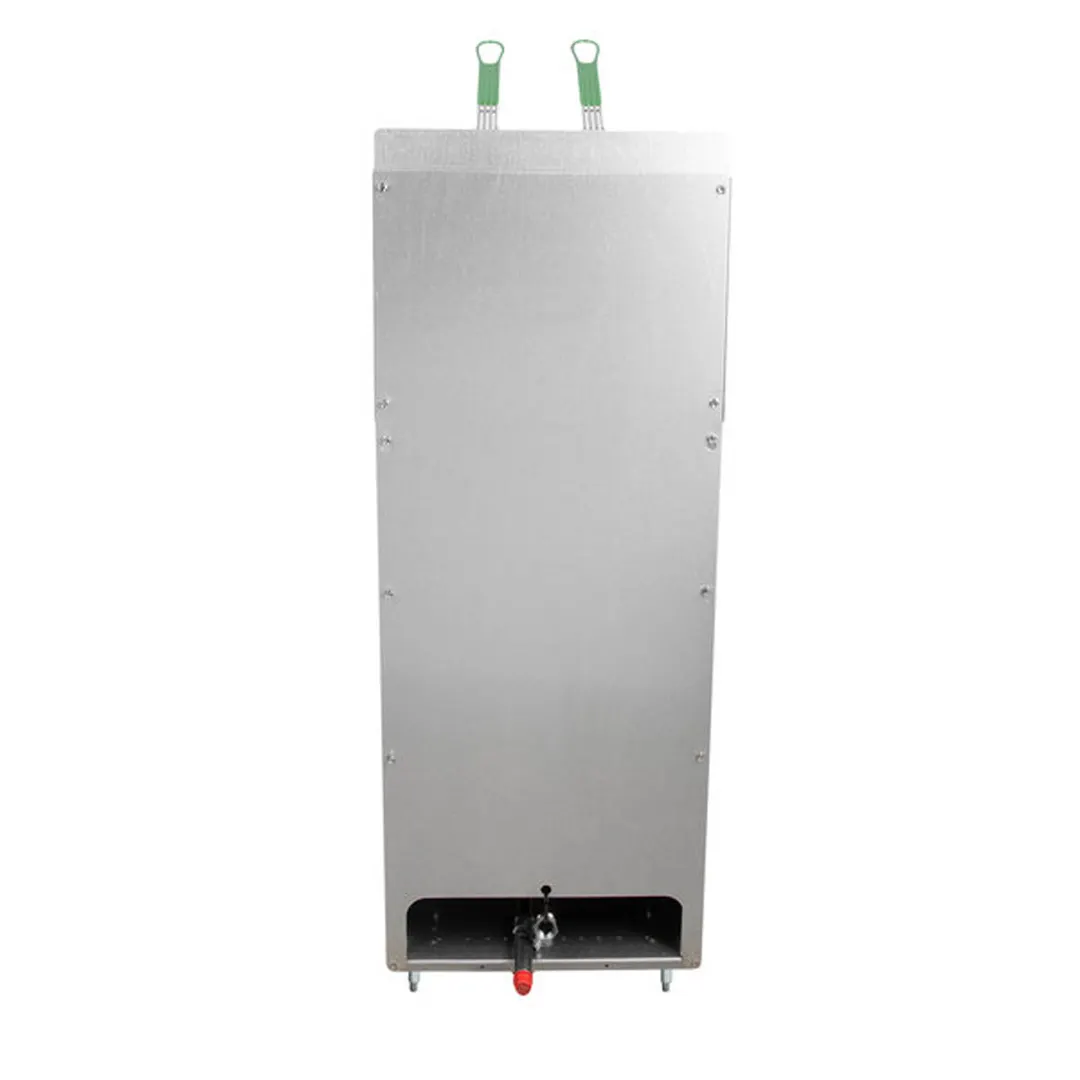 Frymaster/Dean SR142G 15" Floor Model Full Pot Super Runner Gas Fryer, 43 lbs, 105.000 BTU