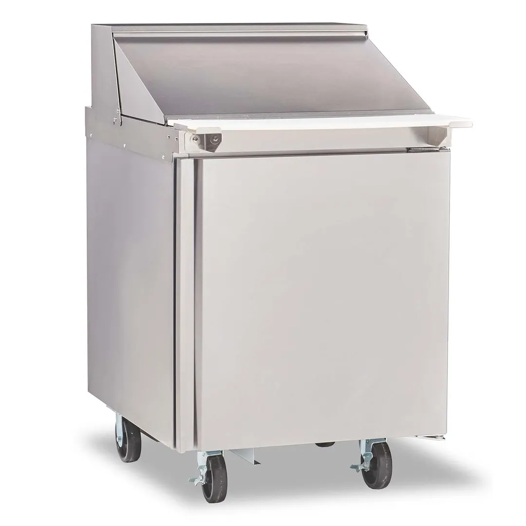 Delfield 4427NP-12M 27" Mega Top Sandwich / Salad Prep Table w/ 1 Door, 12 Pans