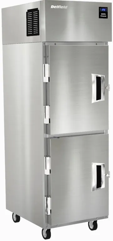 Delfield 6125XL-SH 26" One Section Reach-In Freezer w/ 2 Half Solid Doors, Top Mount, 16 cu. ft.