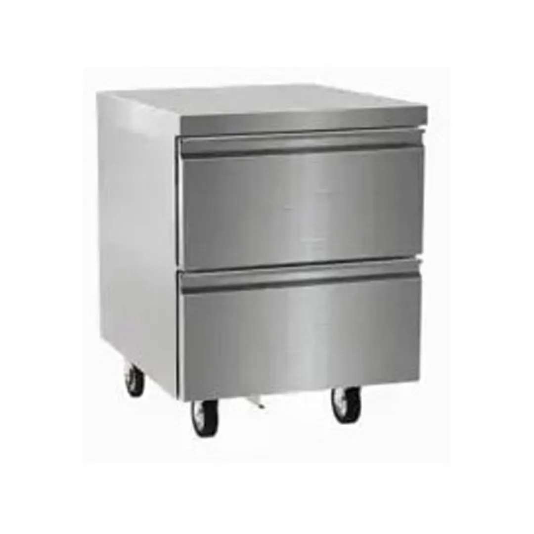 Delfield D4432NP 32" 1-Section Worktop Refrigerator w/ 2 Drawers, 9 cu. ft.