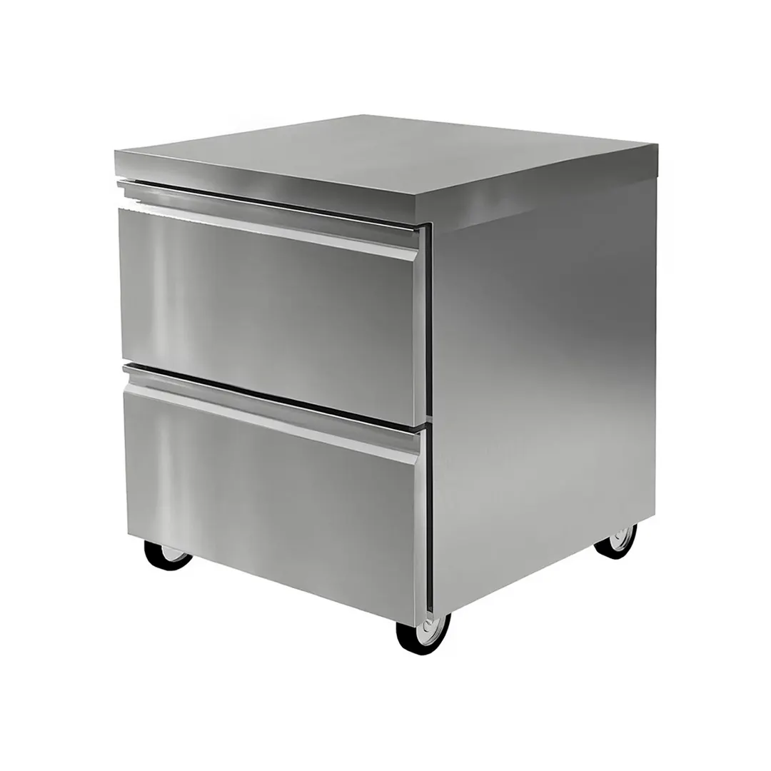 Delfield D4527NP 27" 1-Section Worktop Freezer w/ 2 Drawers, 7.14 cu. ft.