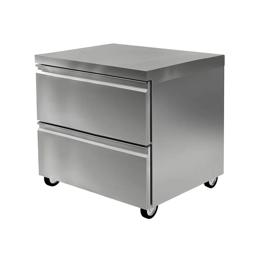 Delfield D4532NP 32" 1-Section Worktop Freezer w/ 2 Drawers, 8.8 cu. ft.