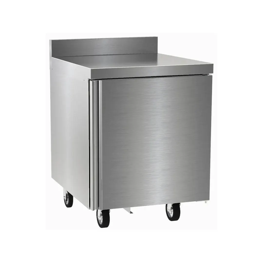 Delfield ST4424NP 24" 1-Section Worktop Refrigerator w/ 1 Door, 4" Backsplash, 6.35 cu. ft.