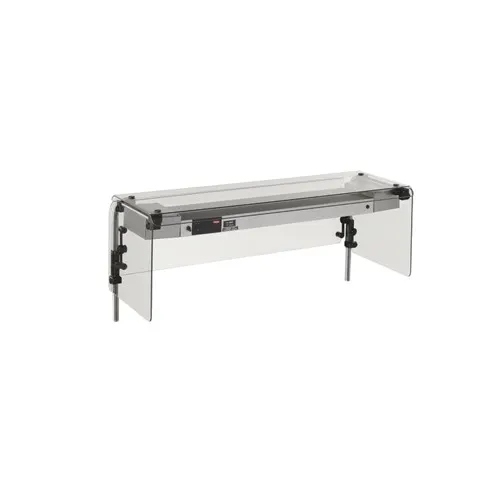Dinex DXD390P Sneeze Guard, 3-Well, 47-7/8"W X 25-3/8"D X 21-1/2"H, Stationary