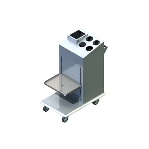Dinex DXP1ATCASN Tray, Silverware & Napkin Dispenser, Cantilever Style