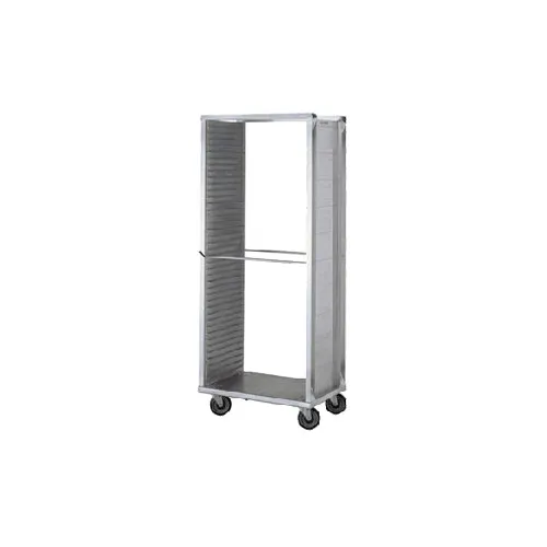 Dinex DXP841 Aluminum End Load Closed-Side Rack, Holds (41) 18" X 26" Trays, 1-1/3" Slide Spacing