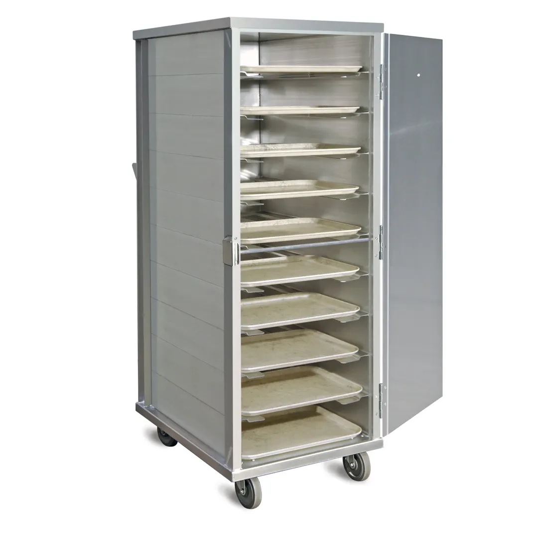 Dinex DXPAL2T1DPT14 Pass-Through Tray Delivery Cart with 14 Tray Capacity, 1-Compartment