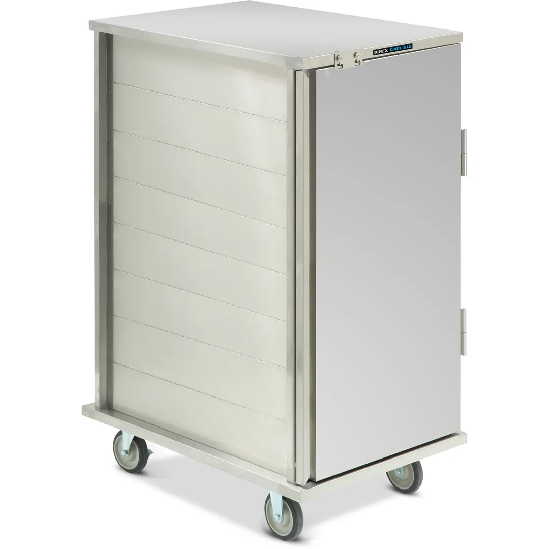 Dinex DXPICT20 20 Tray TQ Economy Meal Delivery Cart w/ 1 Compartment, 1 Door