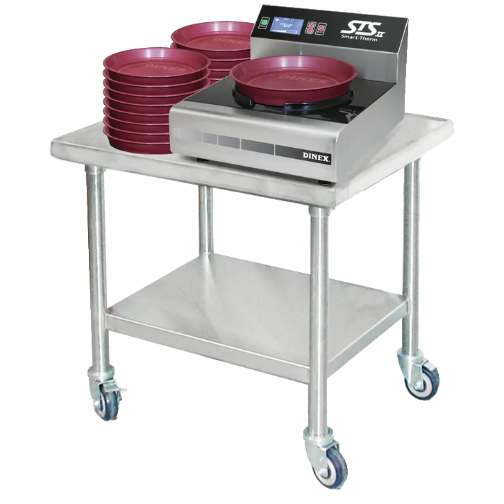 Dinex DXPICTABLEM Mobile Table, For Induction Charger, 30"W X 24"D X 30-1/8"H